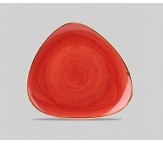 Тарілка трикутна Churchill Stonecast "Berry Red", 19.20 cm